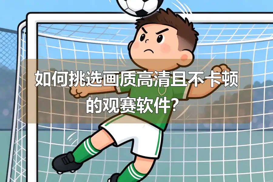 如何挑选画质高清且不卡顿的观赛软件？